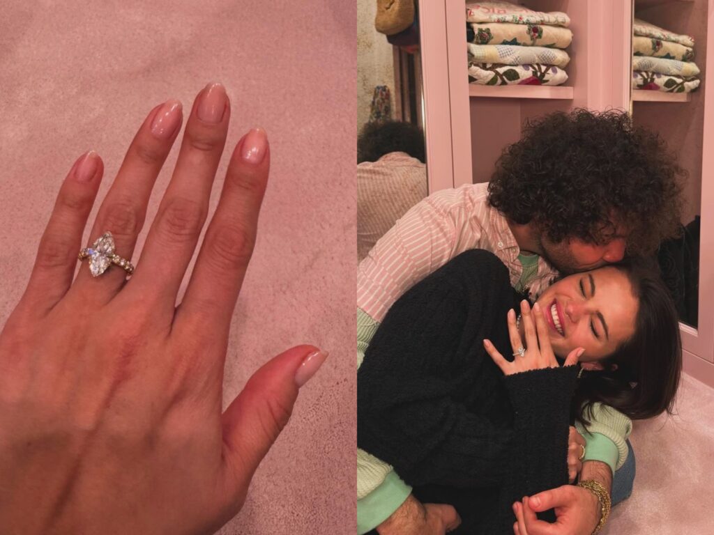 Selena Gomez announces she and Benny Blanco are now engaged.