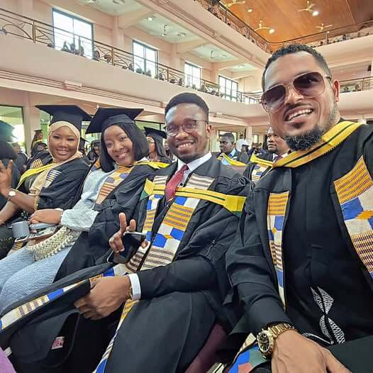 Van Vicker graduates with first-class LLB degree from Wisconsin International University College Ghana